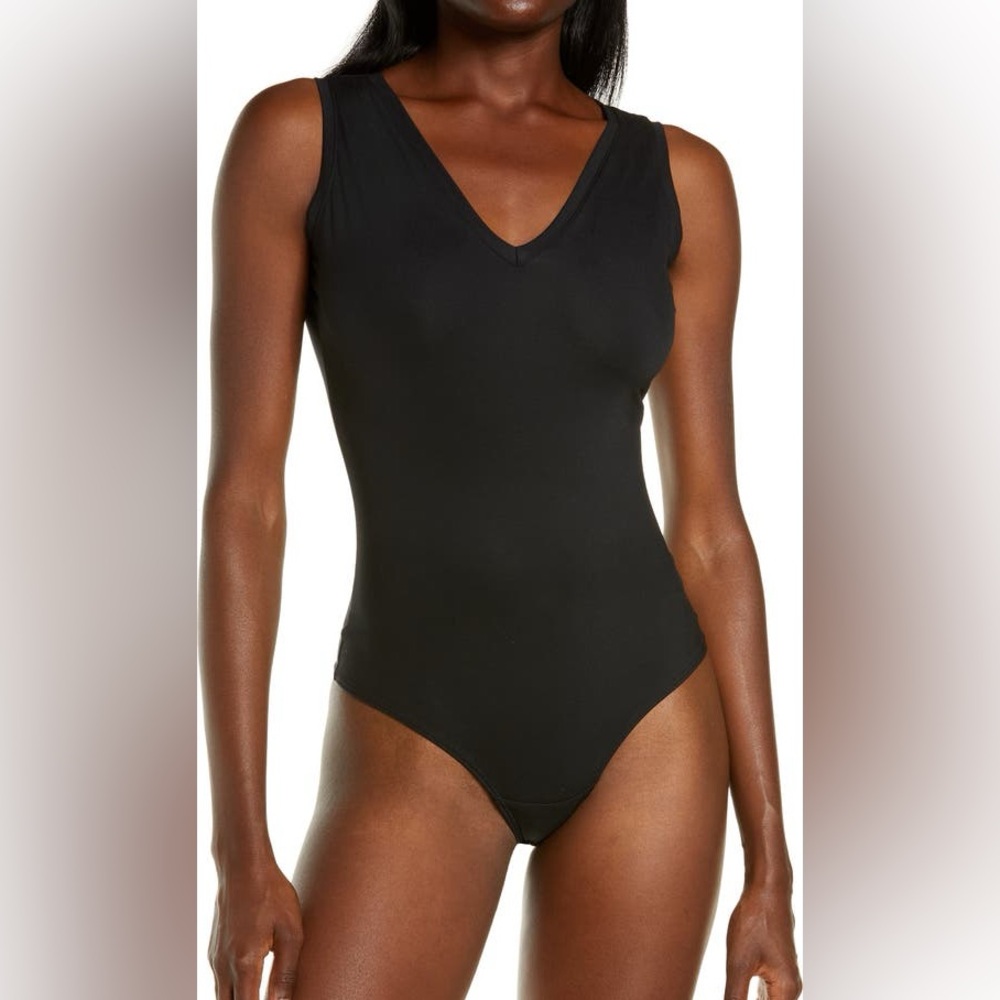 SPANX Suit Yourself V-Neck Tank Bodysuit *SOLD OUT* in Black Size XLarge NWT